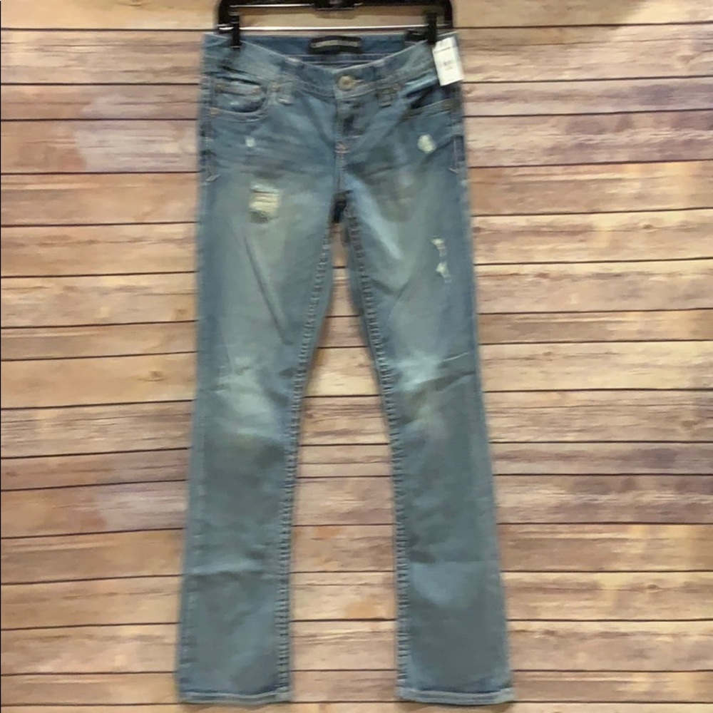 💗🌟HP🌟NWT EXPRESS BARELY BOOT JEAN - Picture 5 of 8